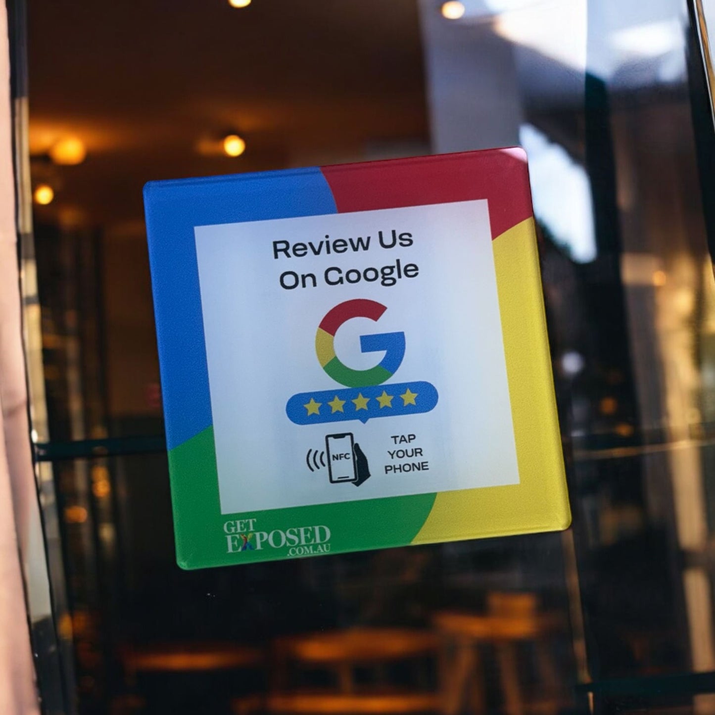 Tap & Shine Review Plaque